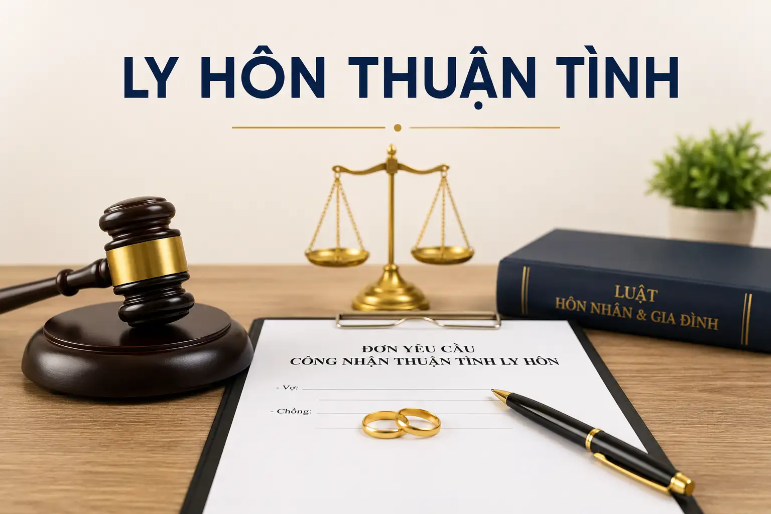 Ly hôn thuận tình gồm hồ sơ, quy trình, lệ phí và điều kiện thực hiện