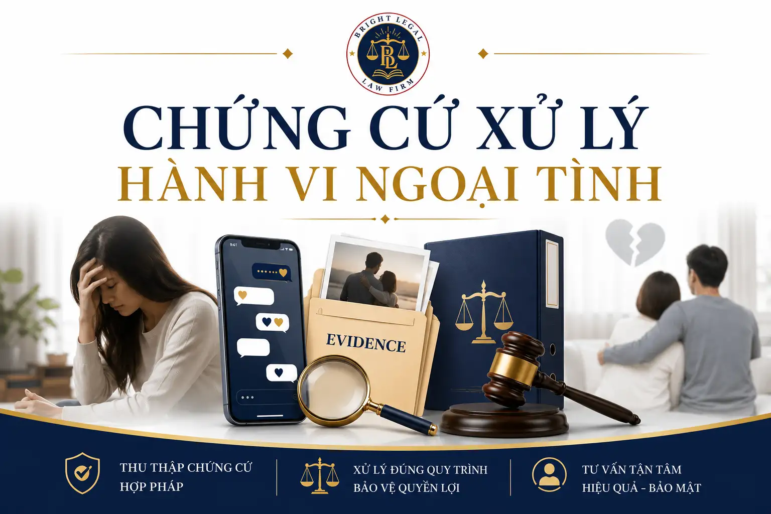 Chứng cứ xử lý hành vi ngoại tình