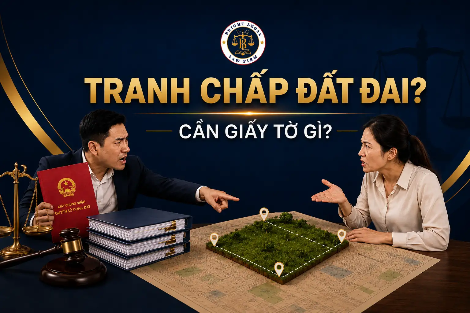 Tranh chấp đất đai cần những giấy tờ gì