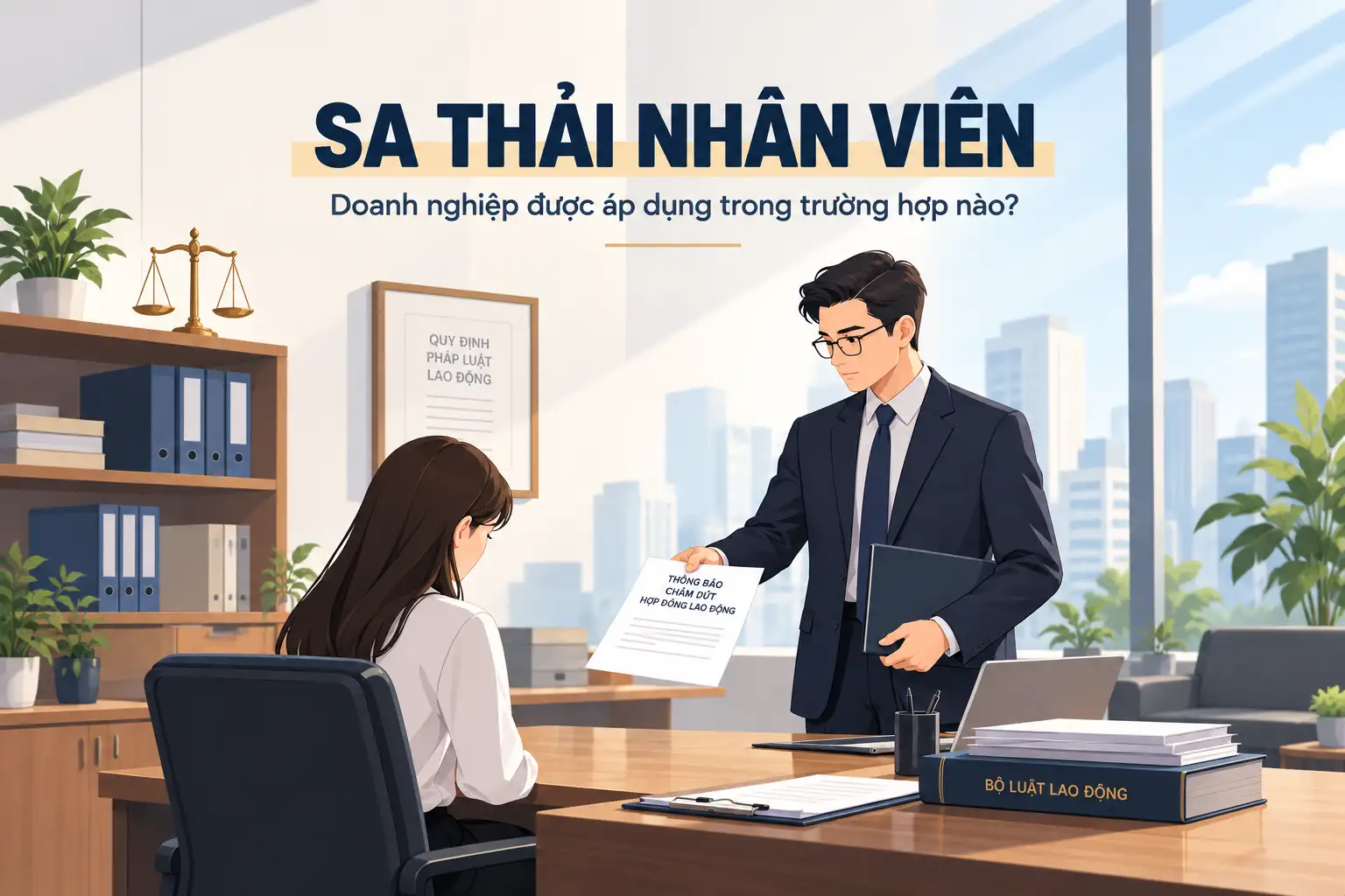 Công ty được quyền sa thải nhân viên trong những trường hợp nào